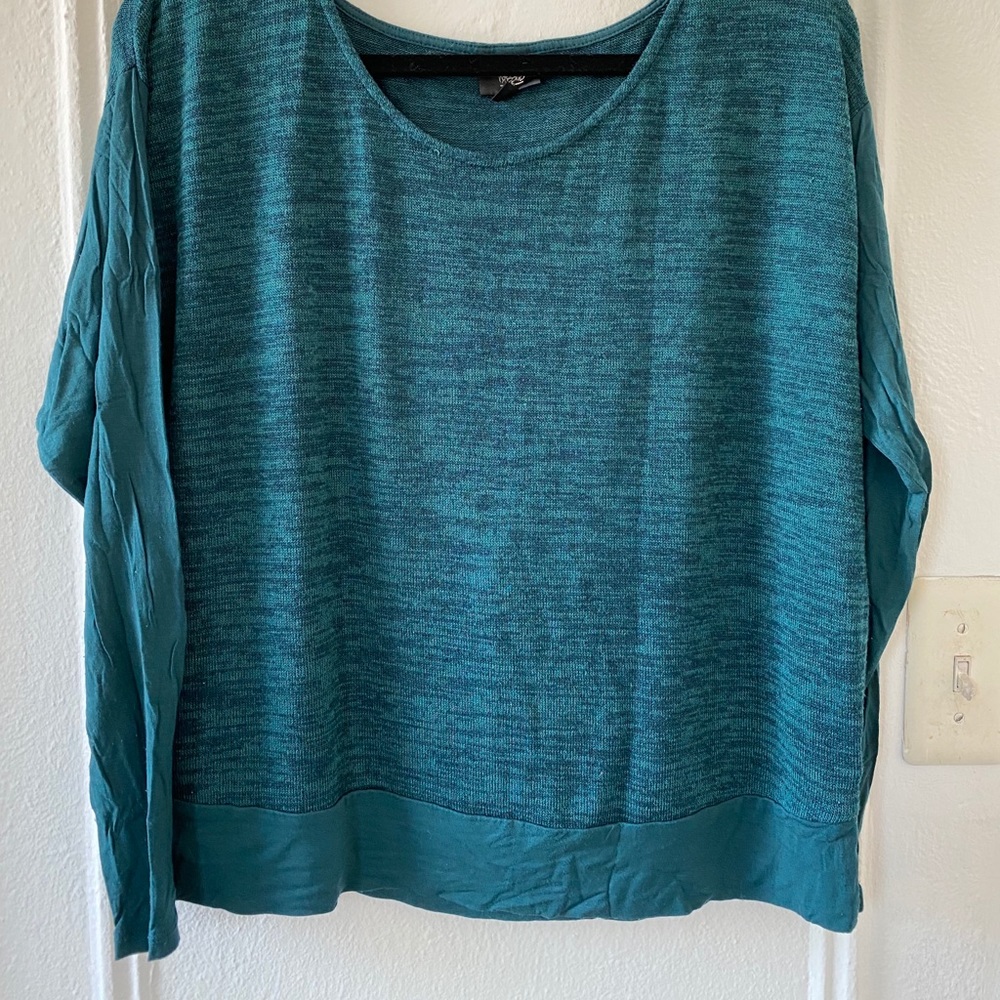 Teal long sleeve